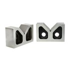 Set Of 2 Pcs Cast Iron V-block 3  Long Ground 90 Degree