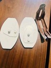 Vintage Bicycle Reflectors Fits Muscle Bike    1  Murray Red -  1  Schwinn White