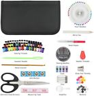 172pc Home Travel Sewing Kit Thread Threader Needle Tape Measure Scissor Thimble