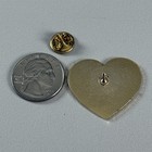 Mother Like On One s Judging Heart Pink Enamel Gold Tone Pin Pinback  54516