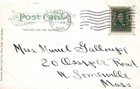 Great Street View Of Railroad Arch In Springfield  Ma On Vintage 1906 Postcard