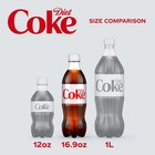 Diet Coke Diet Cola Soft Soda Pop - 16 9 Fl Oz Bottles  24 Pack - Drink