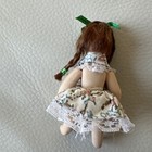 Vtg Miniature 1 12th Scale Posable Porcelain Victorian Little Dollhouse Girl