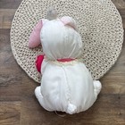 Vintage Fisher Price Puffalump White Love Bunny Plush 9  1988   read 