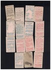 Lot Of 15 1910 T43 Piedmont Mecca Sweet Caporal Bird Series Tobacco Cards Lla