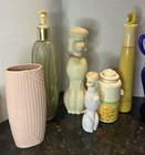 Avon Decanters Bottles Vtg Lot Of 11 Lanterns Urn Poodle Dogs Perfume Corn