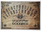 A4 Hand Finished Skull Wood-effect Ouija Board With Mystic Oracle Planchette