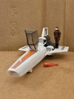 Vintage 1978 Battlestar Galactica Viper Ship   Pilot   Firing Missile - Mattel 