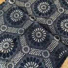 Vintage Japanese Katazome Indigo Cotton Fabric 87x33cm Double Sided Boro