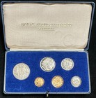 Royal Australian Mint 1966 6-coin Proof Set In Box W  Silver Half Dollar  Scarce
