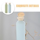  2 Pcs Liquid Travel Cleansing And Care Bottles Empty Lotion Squeeze Condiment