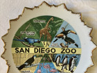 San Diego Zoo Souvenir Plate - California - Vintage -  Animal Illustrations