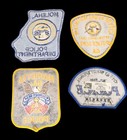 Vintage Georgia Police Patches - Molena  Stone Mountain  Marietta  Sandy Springs