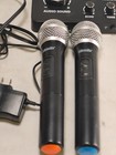 Hisonic Hs223 Digital Smart Home Karaoke Sound Mixer Dual Uhf Microphone