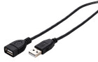 Usb 2 0 Extension Cable Black A-male To A-female High Speed Extender Cord Lot