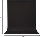 6x9 Ft Black Backdrop Photo Studio Black Background For Video And Photography