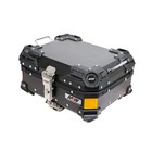 28l Motorcycle Luggage Waterproof Tail Box Scooter Trunk Storage Top Case Black