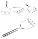 Potato Masher Stainless Steel Professional Heavy Duty Metal Wire Masher Pot New