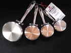 All-clad Stainless Steel 4 Piece Measuring Cups Stainless Steel New