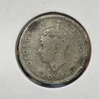 Seychelles 1943 Silver 25 Cents George Vi Km  2 Au Scarce Low Mint 36k F3692