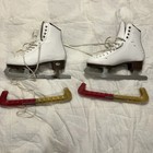 Youth Figure Skates Size 4 5 Riedell Model 133 Dm Capri 9 25 Blades Ice Skates