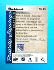 Brady Skjei  2016-17 Ud Parkhurst Priority Signing Auto 28 50   ps-bs Rangers