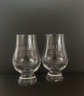 2 Bulleit Kentucky Bourbon Glencairn Snifter  Crystal Bourbon Tasting Glass