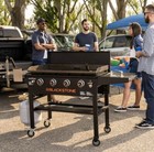4-burner 36  Propane Omnivore Griddle With Hard Cover