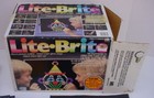 Vintage Lite Brite 1989 Hasbro 420 Glow Pegs Works Picture Refill Sheets Gi Joe