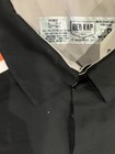 Red Kap Harley Davidson Mechanic Technician Work Shirt Large Auto Uniform  b14