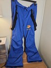 Bass Pro Shop Navy Blue Mens Medium Bone Dry Bibs Hpr Pants