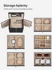 Richforever25 Songmicshome 6 Tier Jewelry Box  Jewelry Case With 5 Drawers  Larg