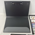 Foldable Nursing Clipboard Bifold Black With Info Stickers Medical Organizer