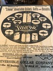 Vintage General Store Advertising - Four Boxes Raphael Linene Collar Co  Boston