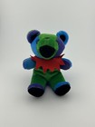 Grateful Dead Dancing Bear Plush Vintage Liquid Blue Rare