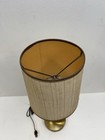 Vintage Table Lamp W Shade Accent Light Mid Century Modern Retro Wood 50s 60s