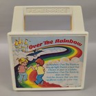 Vintage 1981 Fisher Price Music Box Radio Wind Up Toy Over The Rainbow Works