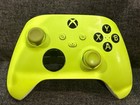 Official Microsoft Xbox One Series X S Yellow Controller Works Great  Authentic 