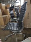 1992 Eames Herman Miller High Executive  Aluminum Group Desk Chair Leather Ea337
