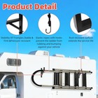 Side Mount Ladder Rack For Open   Enclosed Trailer - Heavy Duty Steel 4 Pack