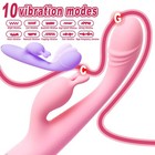 Multispeed Rechargeable Rabbit Vibrator G-spot Massager Sex Toys For Women Dildo