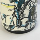 Vintage 1980 The Legend Of The Lone Ranger Plastic Thermos Bottle With Cap
