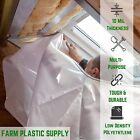 Poly Cover - 10 Mil Clear Plastic Sheeting