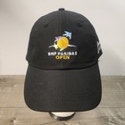 Bnp Paribas Open Tennis Tournament Strapback Adjustable Black Cap Hat Sodexo