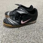 Vintage 2008 Nike Tiempo Indoor Soccer Shoes - Womens Size 8