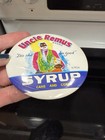Vtg Uncle Remus Brand Syrup Advertising Pin button 1924  Collectible Memorabilia