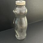  Vintage Snow Crest Glass Penguin Bottle Bank Salem Mass Rare