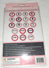 New Baby Girl Milestone Stickers 12 Months Plus Walk Sit   More Pkg Of 18
