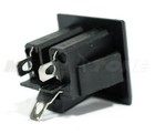  1 Pc  Ac Power Outlet 15a 125vac 3-prong Female Socket Snap-in Panel Usa Seller