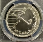 Egypt Ah1412-1992 5 Pounds  Olympics-soccer   Km701   Pcgs Ms69  excellent Coin 